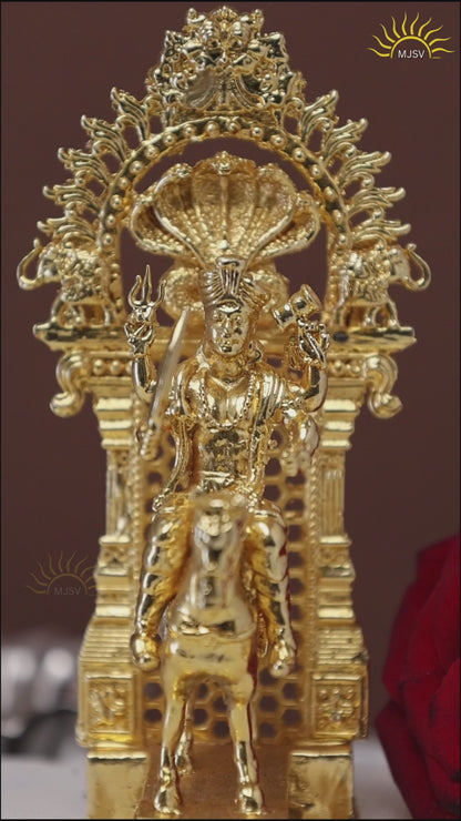 Jyotiba idol in Panchdhatu