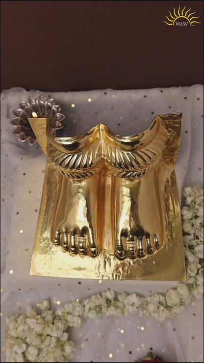 Laxmi Paduka For Abhishek And Kunkumarchan Seva