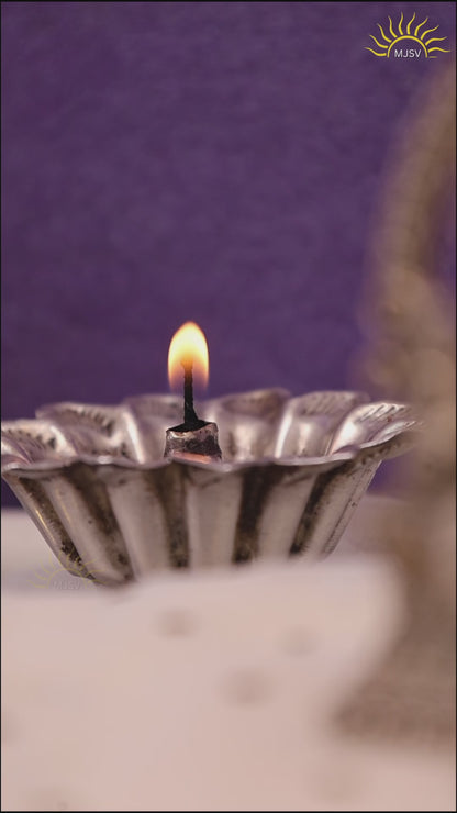Lalita Tripur Sundari In Real Silver