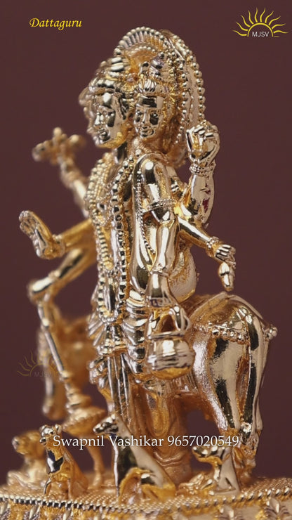 Datta Maharaj Murti In Panchdhatu