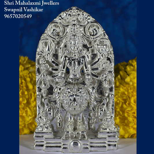 Shakambari / banshankari in silver